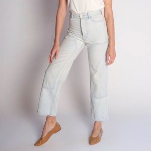 ISO Jesse Kamm handy pants, size 6 pale blue denim